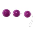 Ben-Wa Sexual Balls com Três Esferas – Cor Roxo - Ângulo Horizontal
