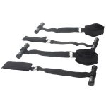 BONDAGE - Kit com 4 Amarras para Prender na Porta - Linha Play Girl