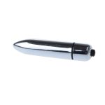 Mini Vibrador Power Bullet - 8,4 x 1,7 cm - Cor Prata