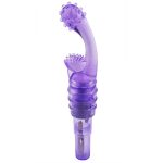 Mini Vibrador Rocket - Estimulador Pondo G - 13 x 3 cm - Cor Roxo