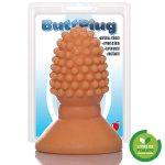 Mini Plug Framboesa com Cravinhos – 7,5 x 3,5 cm – Cor Pele - Embalagem