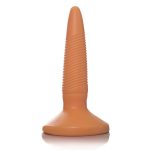 Plug Finco com Estrias 12 x 25 cm - Cor Pele
