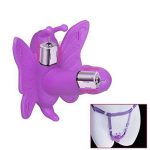 Vibrador Borboleta Mini Penis Com Cinta Controle Remoto - Pink