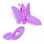 Vibrador Borboleta Mini Penis Com Cinta Controle Remoto - Pink